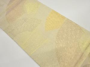 佐賀錦扇に古典柄模様織出し袋帯